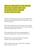 PMK-EE WARFIGHTING & READINESS&NewLine;PRACTICE EXAMINATION 2026&NewLine;QUESTIONS WITH ANSWERS&NewLine;GUARANTEED TO PASS