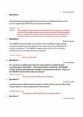 NRNP 6630 MIDTERM EXAM Q & A &sol; NRNP6630 MIDTERM EXAM &sol; WALDEN UNIVERSITY &vert; 100&percnt; VERIFIED
