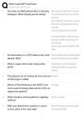 WEST COAST EMT FINAL EXAM &lpar;Latest 2026 Update&rpar; Questions and Verified Answers &vert; 100&percnt; Correct &vert; Grade A&plus;