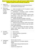 Basic Contact Lens Exam 1 with all Correct & 100&percnt; Verified Answers &vert;Latest Version &vert;Already Graded A&plus;