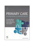 TEST BANK FOR PRIMARY CARE A COLLABORATIVE PRACTICE&comma;6TH EDITION BY BUTTARO&period;ISBN-13&colon; 978-0323570152 &vert; ALL CHAPTERS WITH ANSWERS AND RATIONALS&NewLine;