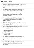 WORKDAY HCM CORE EXAM STUDY GUIDE 2026&sol;2027 &vert; PRACTICE QUESTIONS AND DETAILED ANSWERS