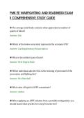 PMK EE WARFIGHTING AND READINESS EXAM&NewLine;II COMPREHENSIVE STUDY GUIDE