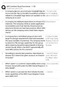AIF-C01 AWS Certified AI Practitioner Exam 2025 Update &sol; Score 100&percnt; Exam Prep &sol; Study Guide & Test Bank&NewLine;&NewLine;