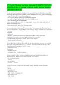 ATI RN Adult Medical-Surgical Nursing Review Module 11&period;0 &vert; Questions & Answers &vert; Exam Prep