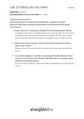 Lab 10&colon; Blood and the Heart &ndash; BIO202L &vert; Biology &vert; Lab Study Guide