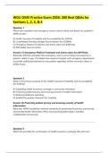 WGU D545 Practice Exam 2026&colon; 200 Real Q&As for Sections 1&comma; 2&comma; 3&comma; & 4
