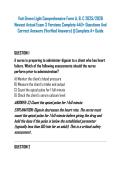 Vati Green Light Comprehensive Form A&comma; B&comma; C 2025&sol;2026 Newest Actual Exam 3 Versions Complete 440&plus; Questions And Correct Answers &lpar;Verified Answers&rpar; &vert;&vert; Complete A&plus; Guide