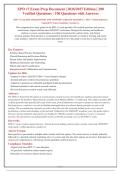EPD v7 Exam Questions and Verified Answers 2026 &vert; Comprehensive Practice Test & Study Guide