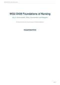 WGU D439 Foundations of Nursing Quiz 4&colon; Communication&comma; Ethics&comma; Documentation & Delegation &vert; 50 Questions with Answers