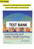 TEST BANK by Rector & Stanley Chapter 1 to 30 Complete Guide TEST BANK Community and Public Health Nursing 10th Edition