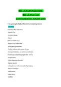 NSG 121 Psychiatric-Mental Health Nursing &ndash; Complete Study Guide with Questions and Answers 2026&sol;2027&NewLine;&NewLine;