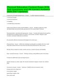 Physical Education Content Exam &lpar;076&rpar; Test Questions and All Correct Answers 2026-2027 Updated&period;