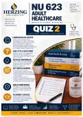 Herzing NU 623 Quiz 2 &vert; Adult Healthcare &lpar;2026&sol;2027&rpar; Q&A &vert; A&plus; Guarantee