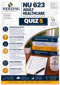 Herzing NU 623 Quiz 5 &vert; Adult Healthcare &lpar;2026&sol;2027&rpar; Q&A &vert; A&plus; Guarantee