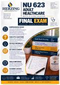Herzing NU 623 Quizzes 1&ndash;6 &plus; Final Bundle &vert; Adult Healthcare &lpar;2026&sol;2027&rpar;