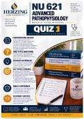 Herzing NU 621 Quiz 1 &vert; Advanced Pathophysiology &lpar;2026&sol;2027&rpar; Q&A &vert; A&plus; Guarantee