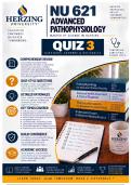 Herzing NU 621 Quiz 3 &vert; Advanced Pathophysiology &lpar;2026&sol;2027&rpar; Q&A &vert; A&plus; Guarantee