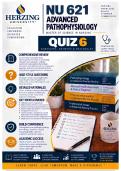 Herzing NU 621 Quiz 6 &vert; Advanced Pathophysiology &lpar;2026&sol;2027&rpar; Q&A &vert; A&plus; Guarantee
