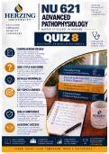 Herzing NU 621 Quiz 8 &vert; Advanced Pathophysiology &lpar;2026&sol;2027&rpar; Q&A &vert; A&plus; Guarantee