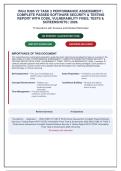 WGU D385 V2 Task 1 & Task 2 Performance Assessment Bundle &vert; Static Analysis&comma; Secure Coding&comma; API Security&comma; Pytest&comma; Logging & Vulnerability Remediation &vert; 2026 Updated