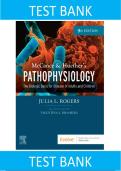 Test Bank for McCance & Huether&rsquo;s Pathophysiology 9th Edition by Julia Rogers &vert; Complete Chapters 1-49 &vert; ISBN 9780323789875 &vert; Latest 2026&sol;2027