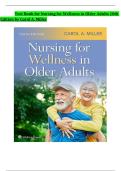 Test Bank for Nursing for Wellness in Older Adults 10th Edition &vert; Carol A&period; Miller