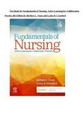 Test Bank for Fundamentals of Nursing&colon; Active Learning for Collaborative Practice 4th Edition by Barbara L&period; Yoost & Lynne R&period; Crawford &vert; Questions and Answers 2027