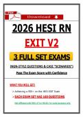 2026 HESI RN Exit V2 &lpar;3 Exam Sets&rpar; &vert; NGN Nursing Questions &vert; 2026 HESI Nursing Exit Exam Questions &lpar;Latest PDF Update&rpar;