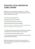 NR 226 EXAM 1 ACTUAL QUESTIONS AND&NewLine;CORRECT ANSWERS&NewLine;