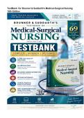 Test Bank for Brunner & Suddarth&rsquo;s Textbook of Medical-Surgical Nursing 16th Edition &vert; Hinkle&comma; Cheever&comma; Overbaugh & Bradley &vert; 1&comma;357 Questions &plus; Rationales &vert; Chapters 1&ndash;69 &vert; Updated 2026&ndash;2027