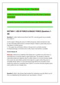 BSIS Firearm Written Exam &ndash; Test Bank&NewLine;California Exposed Firearm Permit Certification &vert; Updated &NewLine;2026&sol;2027&NewLine;Complete Questions & Verified Answers with Detailed Rationales