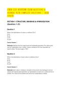 CHEM 233 MIDTERM EXAM QUESTIONS & &NewLine;ANSWERS WITH COMPLETE SOLUTIONS &vert; 2026 &NewLine;UPDATE