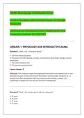 NAMS Menopause Certification Exam&NewLine;Practice Questions with Verified Answers & Detailed &NewLine;Rationales&NewLine;North American Menopause Society &lpar;NAMS&rpar; NCMP Exam &NewLine;Preparation &vert; Updated for 2026&sol;2027