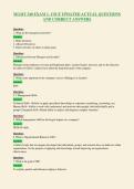 MGMT 340 EXAM 1- CSUF UPDATED ACTUAL QUESTIONS&NewLine;AND CORRECT ANSWERS