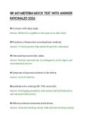 NR 601 MIDTERM MOCK TEST WITH ANSWER&NewLine;RATIONALES 2026