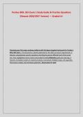 Purdue BIOL 203 Exam 1 Study Guide & Practice Questions &NewLine;&lpar;Newest 2026&sol;2027 Version&rpar; &mdash; Graded A&plus; 