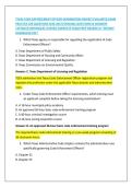 TEXAS CODE ENFORCEMENT OFFICER EXAMINATION NEWEST EVALUATED EXAM &NewLine;PRACTICE 100 QUESTIONS 2026-2027&vert;ORIGINAL QUESTIONS & ANSWERS &NewLine;&vert;DETAILED RATIONALES &vert;HINTED COMPLETE EXAM PREP GRADED A&plus;&ast;INSTANT &NewLine;DOWNLOAD PDF&ast; 