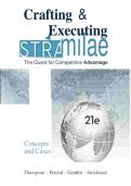 Test Bank - Crafting & Executing Strategy&colon; The Quest for Competitive Advantage&colon; Concepts and Cases 21st Edition by Arthur Thompson&semi; 978-1259732782 Chapter 1-12 Complete Guide&period;