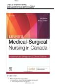 TEST BANK FOR Lewis's Medical-Surgical Nursing in Canada 5th edition by Jane Tyerman  ISBN&colon;978-0323791571 COMPLETE GUIDE 100&percnt; VERIFIED A&plus; GRADE ASSURED&excl;&excl;&excl;&excl;NEW LATEST UPDATE&excl;&excl;&excl;&excl;&excl;&NewLine;