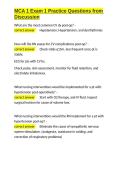 MCA 1 Exam 1 Practice Questions from Discussion&period;docx&NewLine;&NewLine;