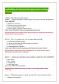 MGT 6311 Final Exam 2025&sol;2026 Test Bank for Digital Video Marketing&vert; &NewLine;Complete Questions and Correct Answers Plus Rational