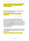 RQI BLS COGNITIVE FINAL NEWEST WITH COMPLETE &NewLine;QUESTIONS & ANSWERS &sol;&sol; VERIFIED&sol;&sol;GRADED &NewLine;A&plus;&sol;&sol;100&percnt; CORRECT&excl;&excl;