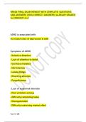 NR606 FINAL EXAM NEWEST WITH COMPLETE QUESTIONS &NewLine;AND ANSWERS &lpar;100&percnt; CORRECT ANSWERS&rpar; ALREADY GRADED &NewLine;A&plus;&sol;&sol;GRADED A&plus;&sol;&sol;