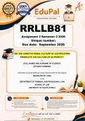 RRLLB81 Assignment 2 &lpar;RESEARCH COMPLETE ANSWERS&rpar; Semester 2 2026 - DUE 10 September 2026 - Did the Constitutional Culture of Justification eradicate culture of authority