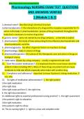 Test Bank for Pharmacology and the Nursing Process 9th Edition by Linda Lane Lilley&comma; Shelly Rainforth Collins & Julie S&period; Snyder &vert; Complete Chapters 1&ndash;58 &vert; 2024&ndash;2025