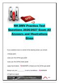 NH DMV Practice Test 2026&sol;2027 &vert; 30&plus; Questions & Answers &vert; Road Signs&comma; Traffic Signals&comma; Right-of-Way&comma; Parking & Safe Driving &vert; New Hampshire DMV