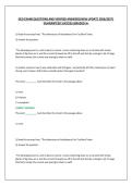 GED EXAM&vert;QUESTIONS AND VERIFIED ANSWERS&vert;NEW UPDATE 2026&sol;2027&vert; GUARANTEED SUCCESS&vert;GRADED A&plus;