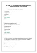 GED SCIENCE TEST &vert;QUESTIONS AND VERIFIED ANSWERS&vert;NEW UPDATE 2026&sol;2027&vert; GUARANTEED SUCCESS&vert;GRADED A&plus;