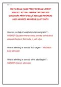 NM 704 EXAM 2 AND PRACTICE EXAM LATEST &NewLine;2026&sol;2027 ACTUAL EXAM WITH COMPLETE &NewLine;QUESTIONS AND CORRECT DETAILED ANSWERS &NewLine;&lpar;100&percnt; VERIFIED ANSWERS&rpar; &vert;&vert;JUST OUT&excl;&excl;&excl; 
